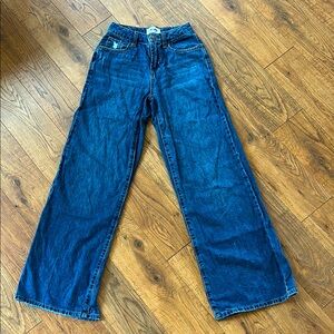 RSQ Blue high rise, wide leg Jeans - size 23